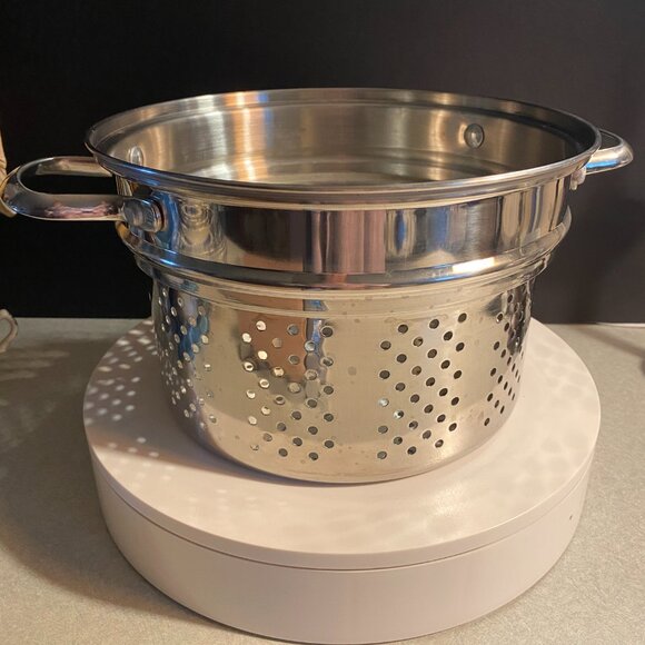 Wolfgang Puck Bistro Stainless Steel - Stock Pot pasta cooker & steamer - Picture 6 of 12